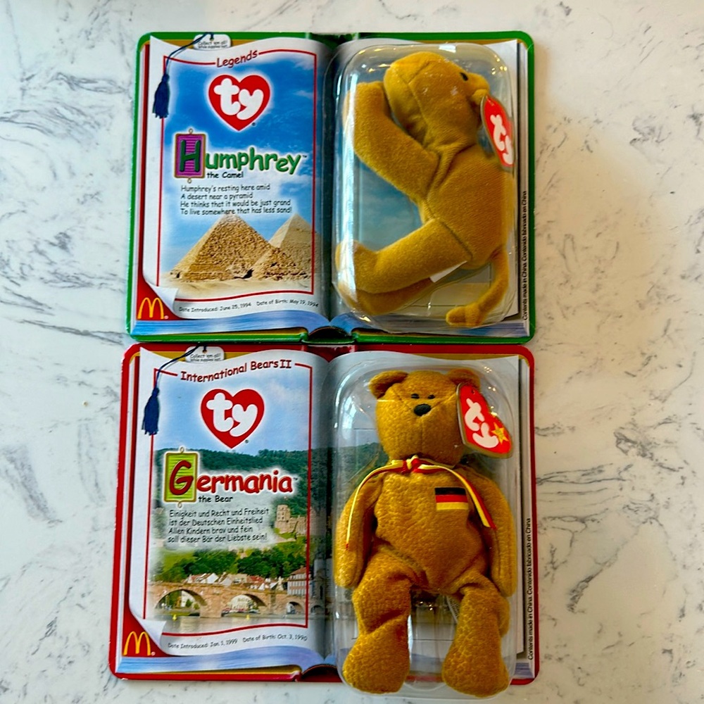 TY teenie beanie babies 2000